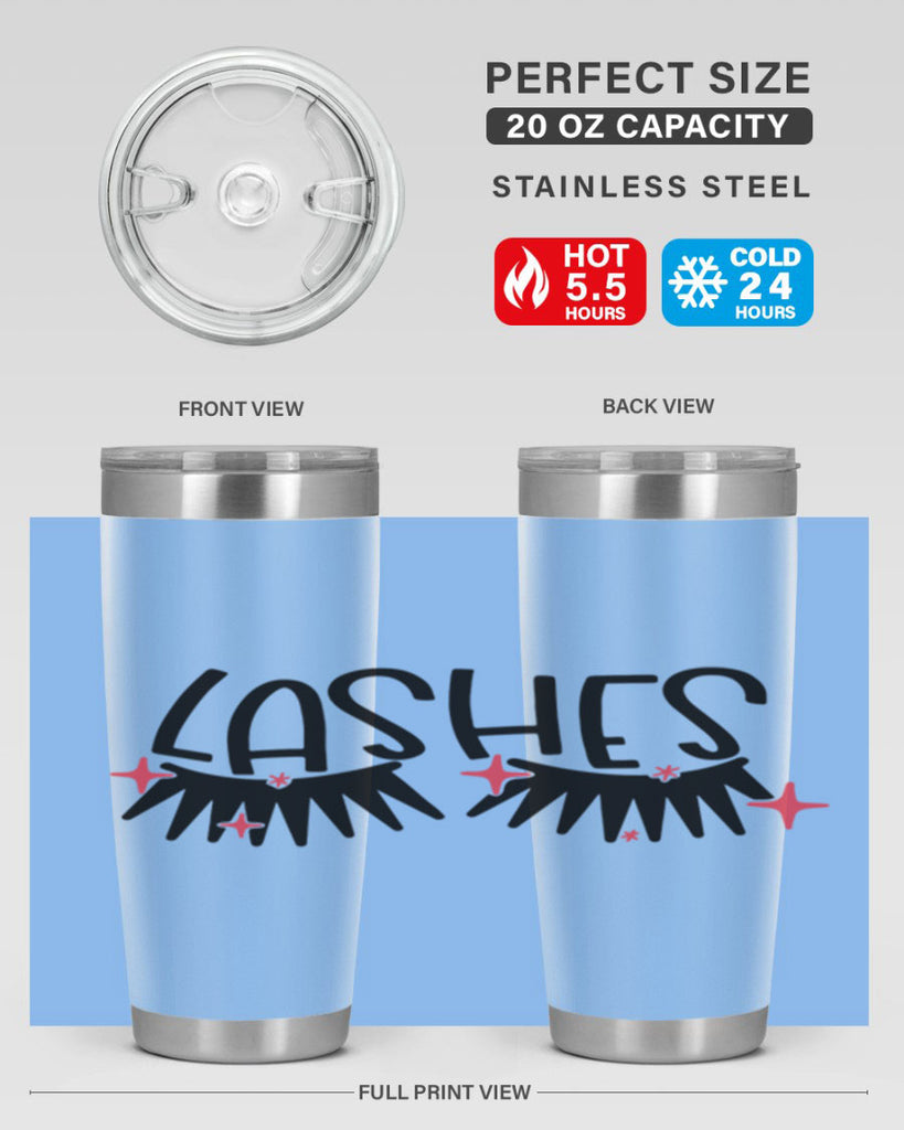 Lashes Style 70#- make up- Tumbler