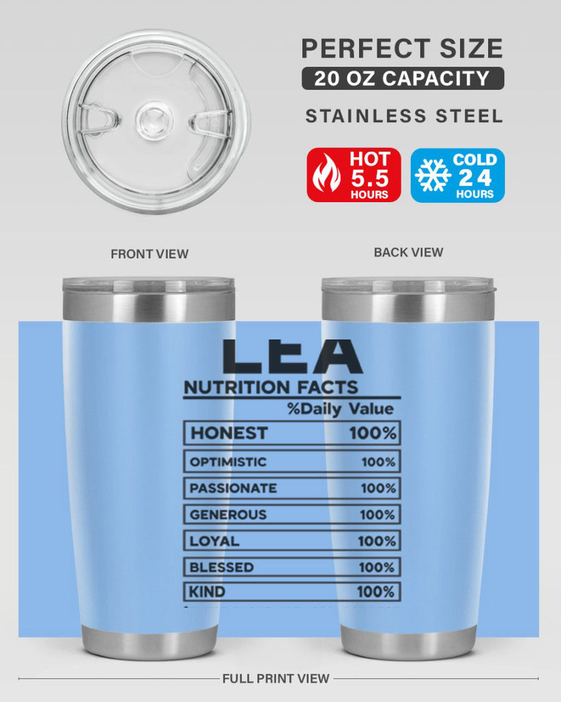 Lea Nutrition Facts 276#- zodiac- Tumbler