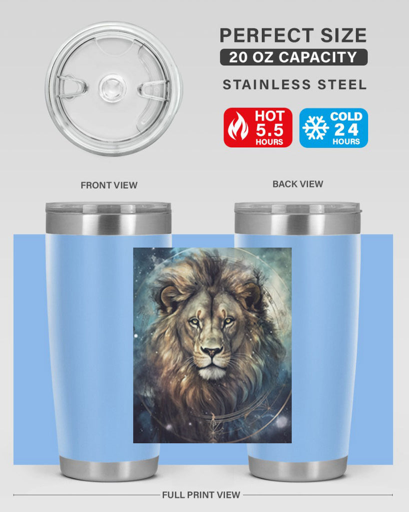 Leo 58#- zodiac- Tumbler