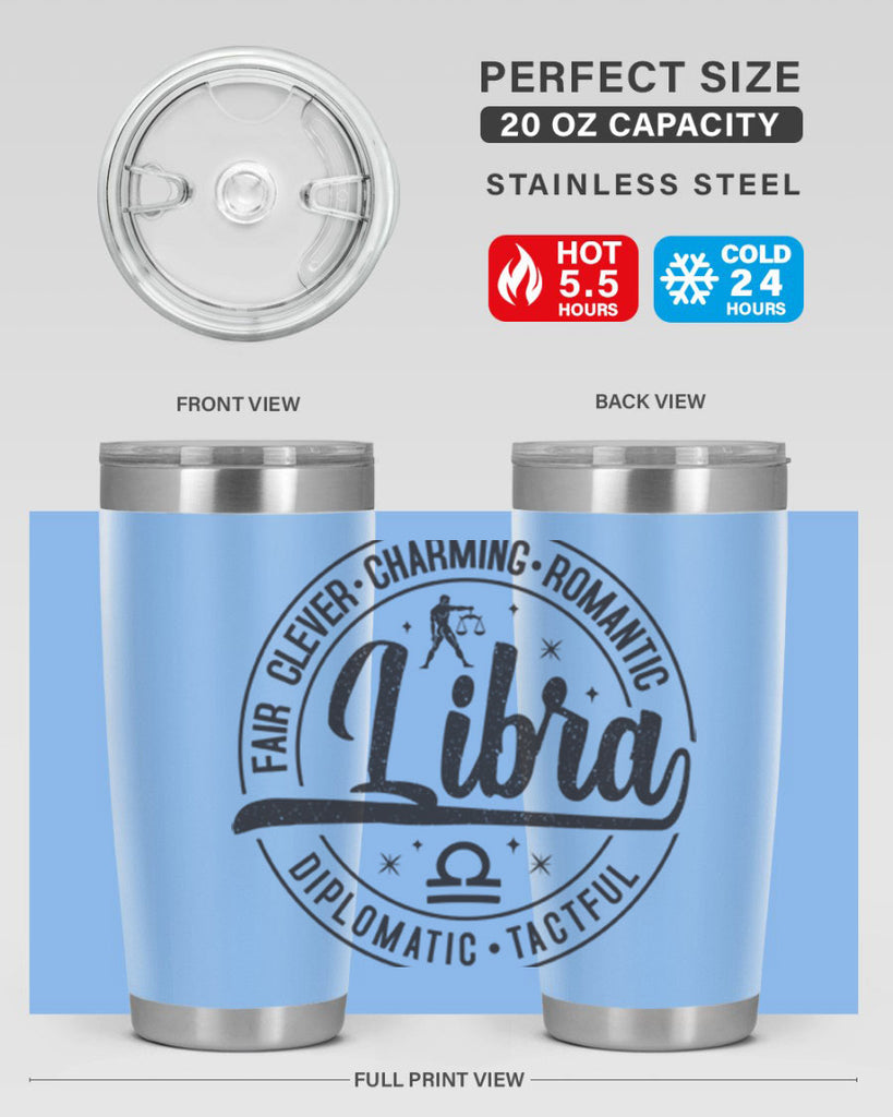 Libra 323#- zodiac- Tumbler