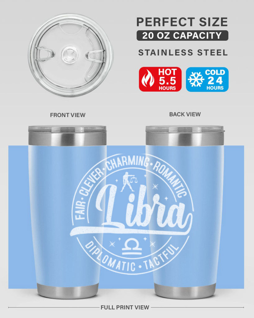 Libra 324#- zodiac- Tumbler