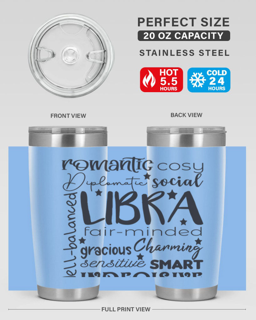 Libra 569#- zodiac- Tumbler