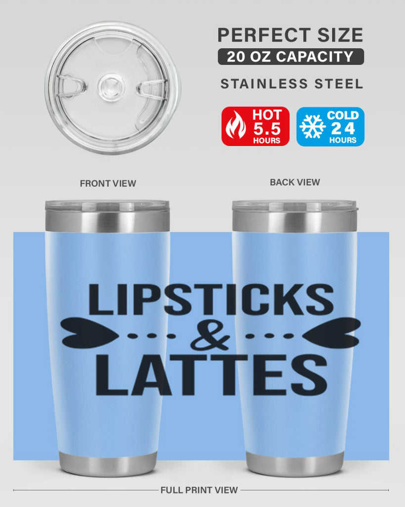 Lipsticks Lattes 114#- fashion- Cotton Tank