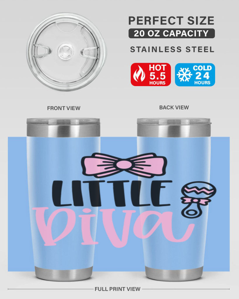 Little Diva Style 63#- baby- tumbler