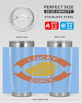 Lucky Duck Style 27#- duck- Tumbler