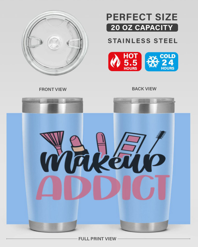 Makeup Addict Style 55#- make up- Tumbler