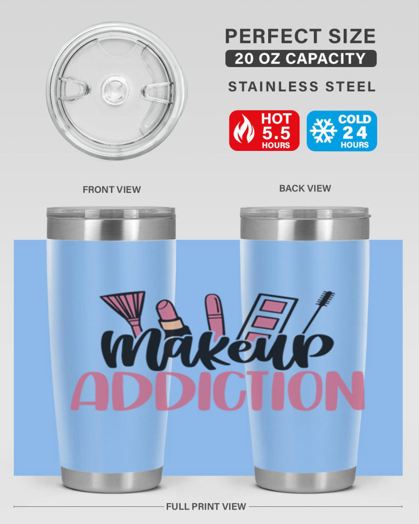 Makeup Addiction Style 54#- make up- Tumbler
