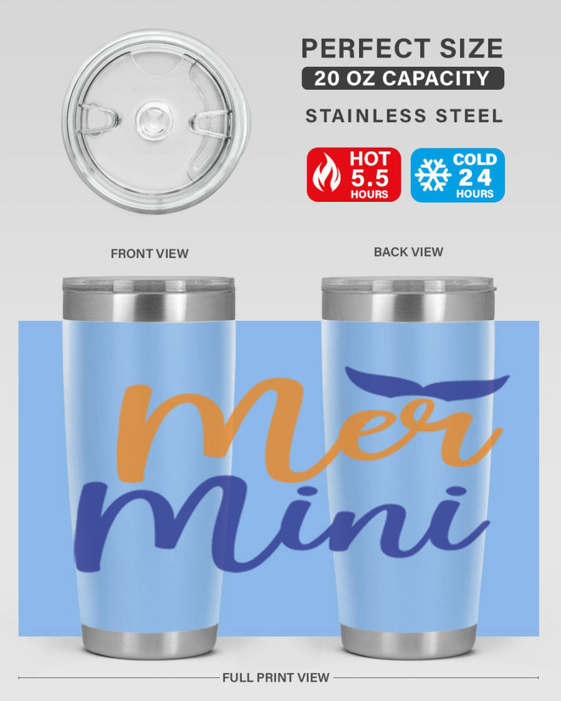 Mer Mini 337#- mermaid- Tumbler