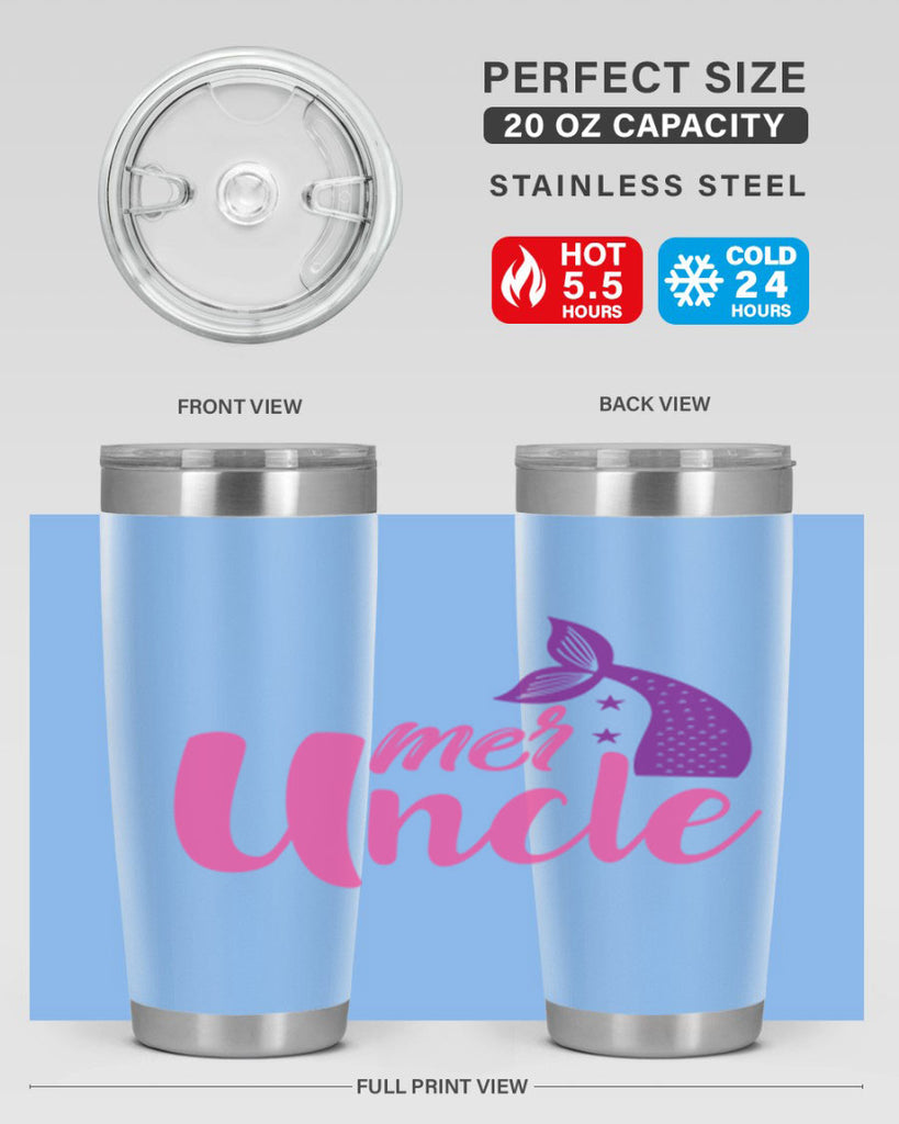 Mer Uncle 347#- mermaid- Tumbler