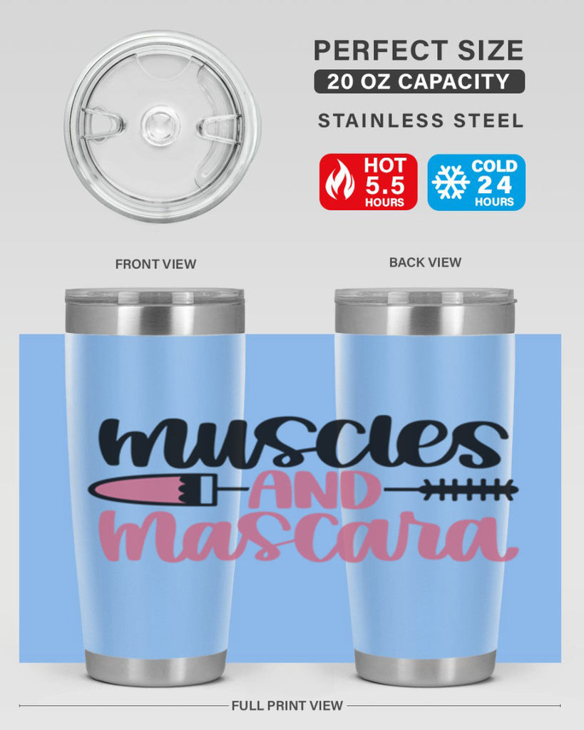 Muscles And Mascara Style 35#- make up- Tumbler