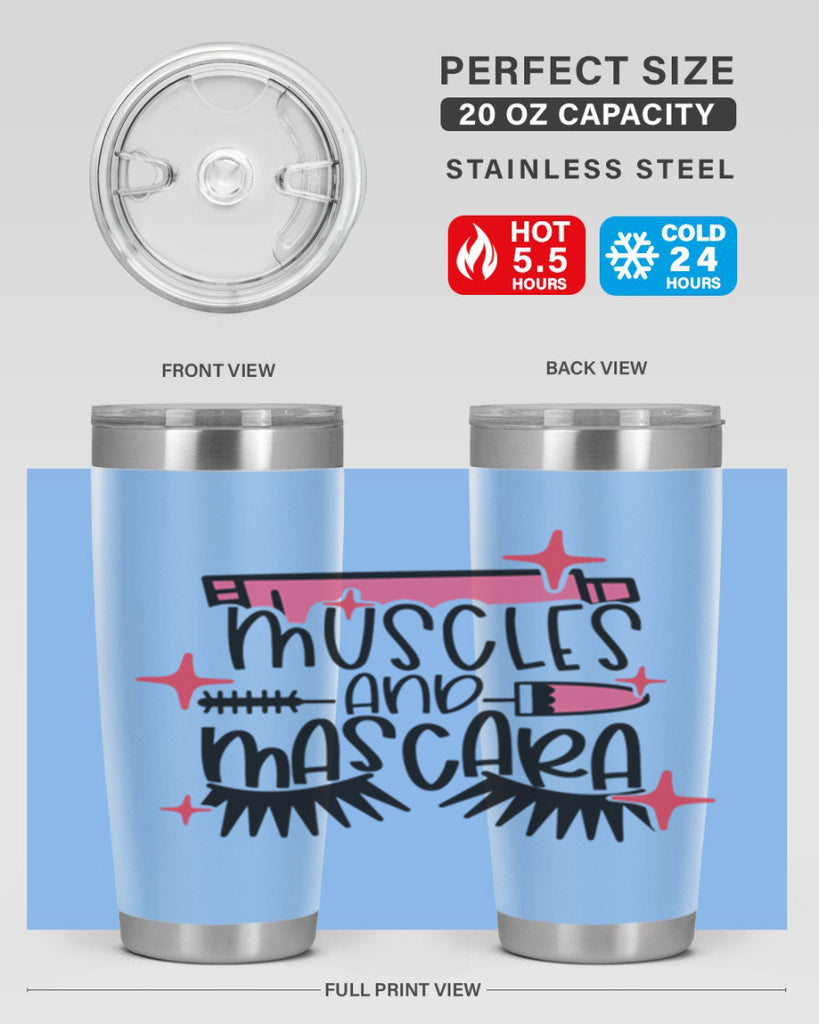 Muscles And Mascara Style 36#- make up- Tumbler