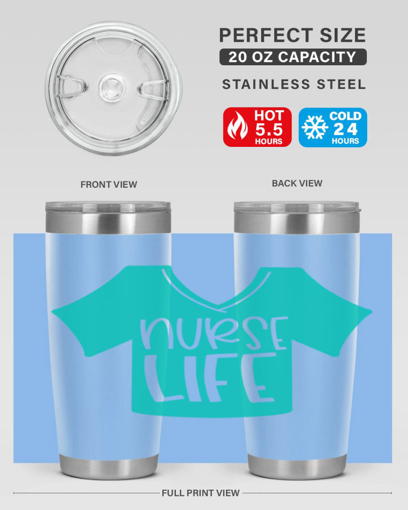 Nurse Life Style Style 105#- nurse- tumbler