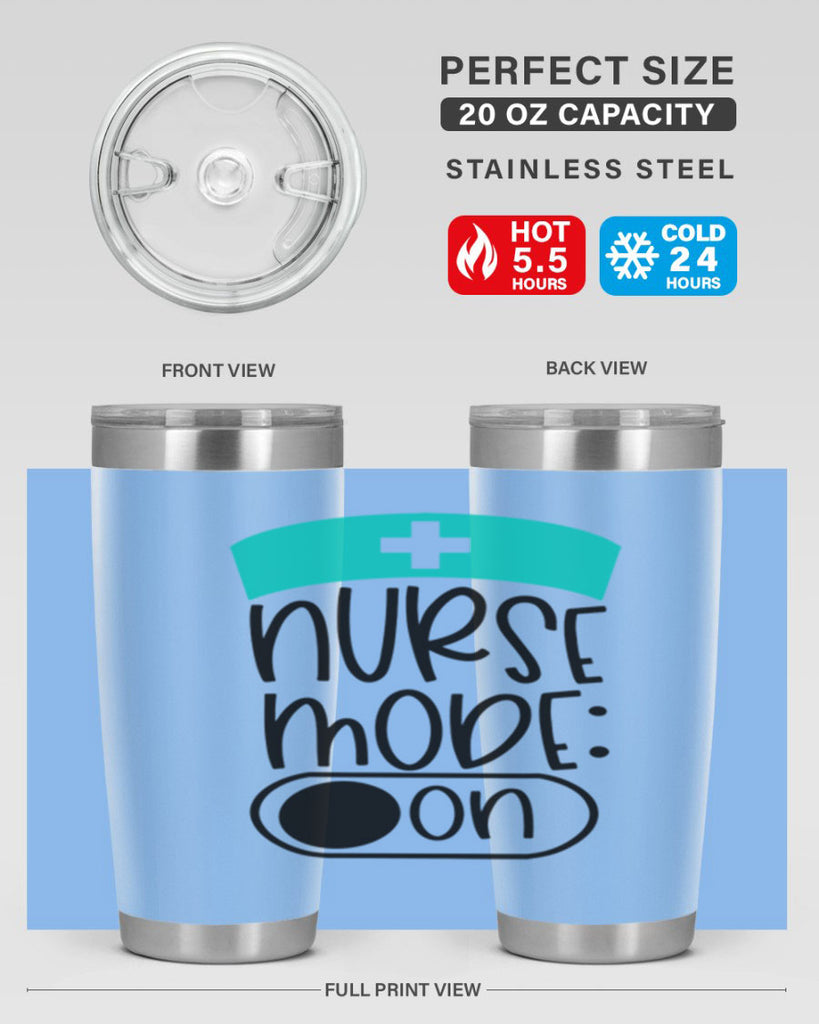 Nurse Mode On Style Style 103#- nurse- tumbler