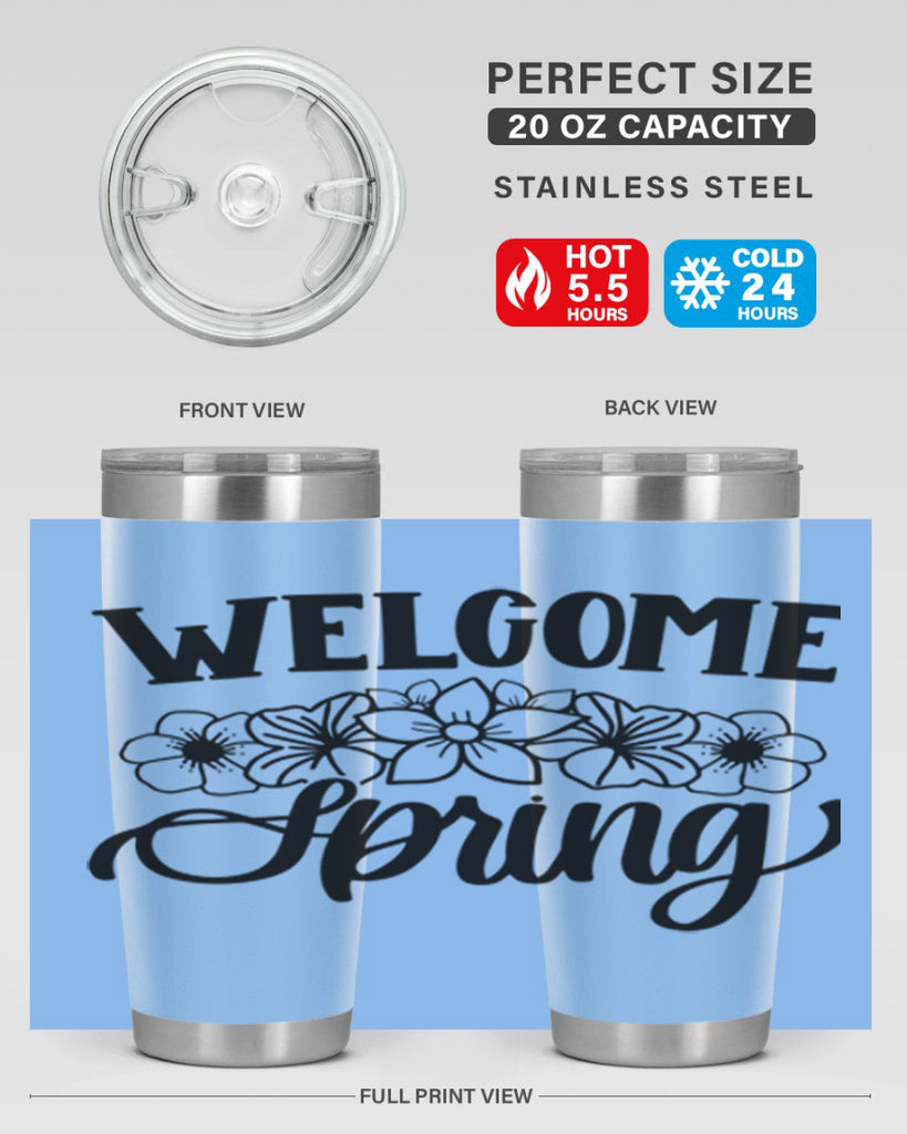 PNG_Welcome Spring396#- spring- Tumbler