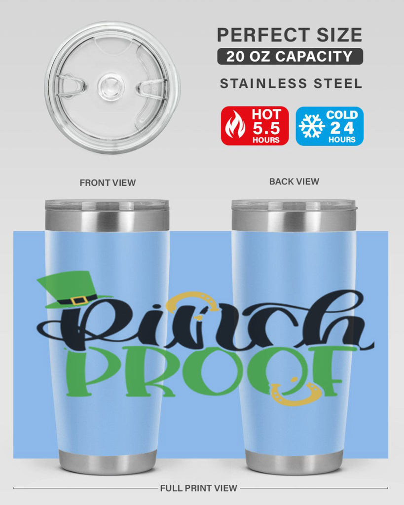 Pinch Proof Style 37#- St Patricks Day- Tumbler