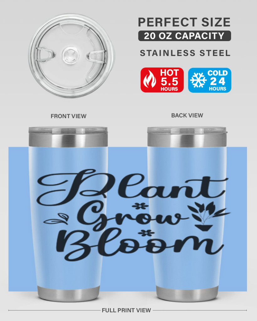 Plant Grow Bloom 391#- spring- Tumbler