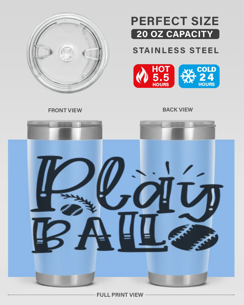 Play ball 2032#- baseball- Tumbler