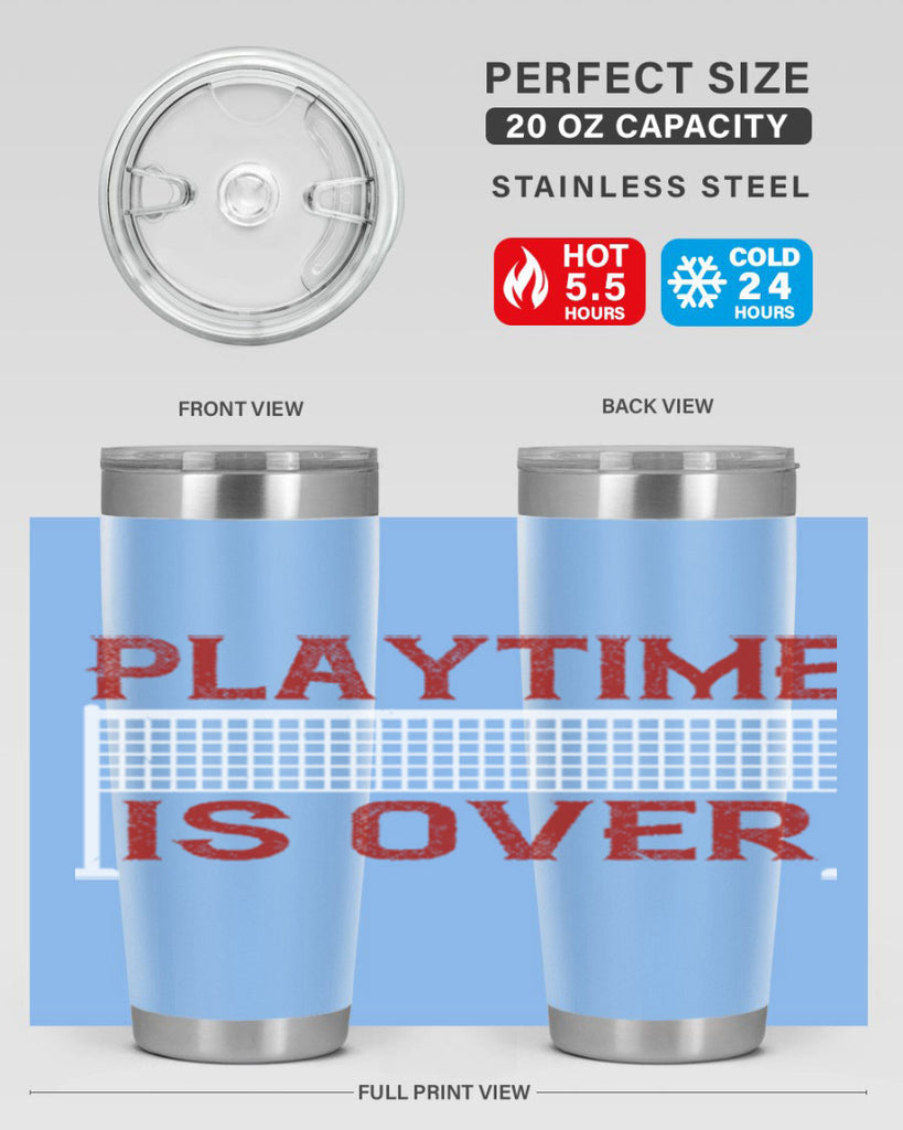 Playtime is over 1932#- badminton- Tumbler