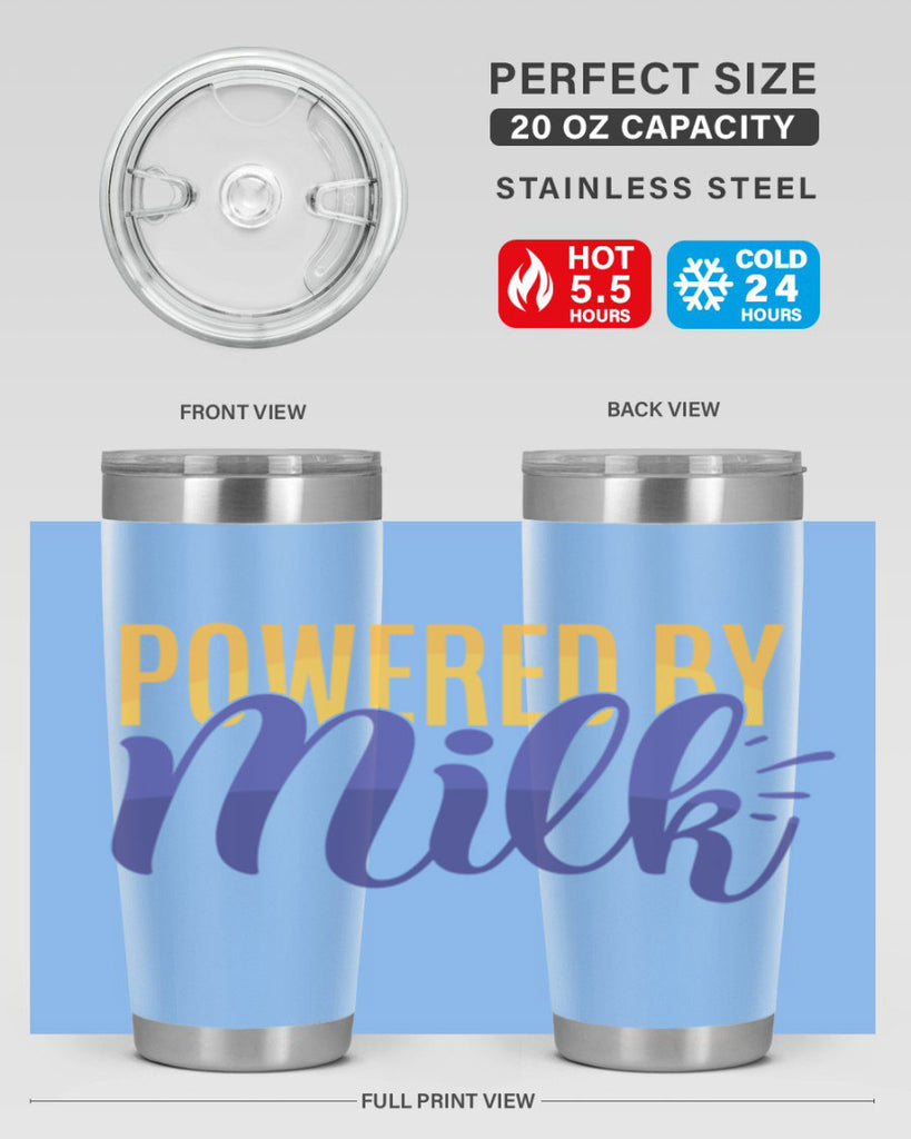 Powered By Milk Style 204#- baby- tumbler