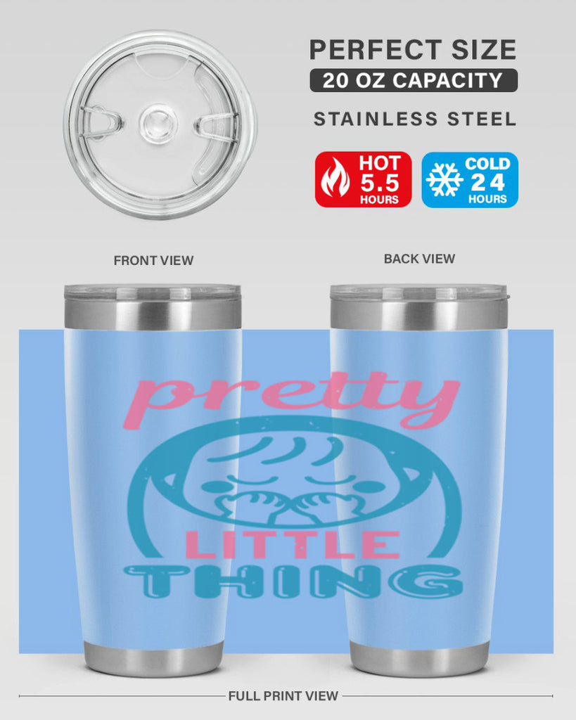 Pretty little Thing Style 19#- baby shower- tumbler