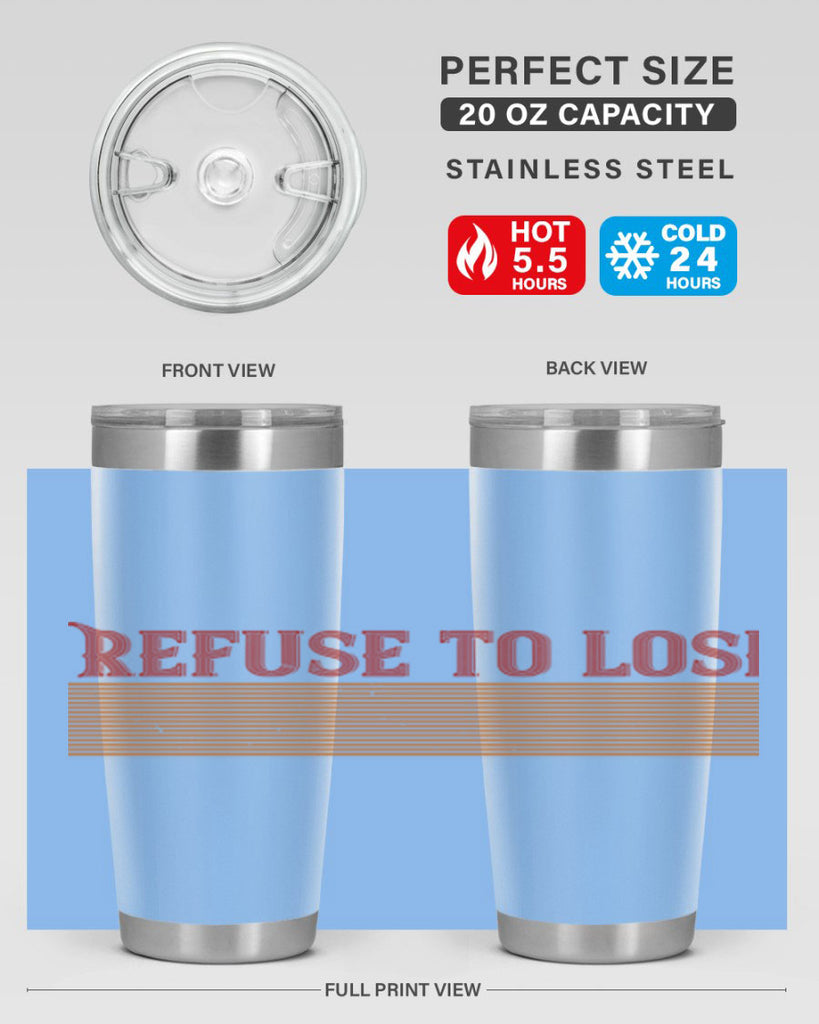 Refuse to lose 1902#- badminton- Tumbler