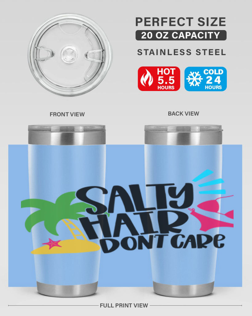Salty Hair Dont Care Style 29#- summer- Tumbler