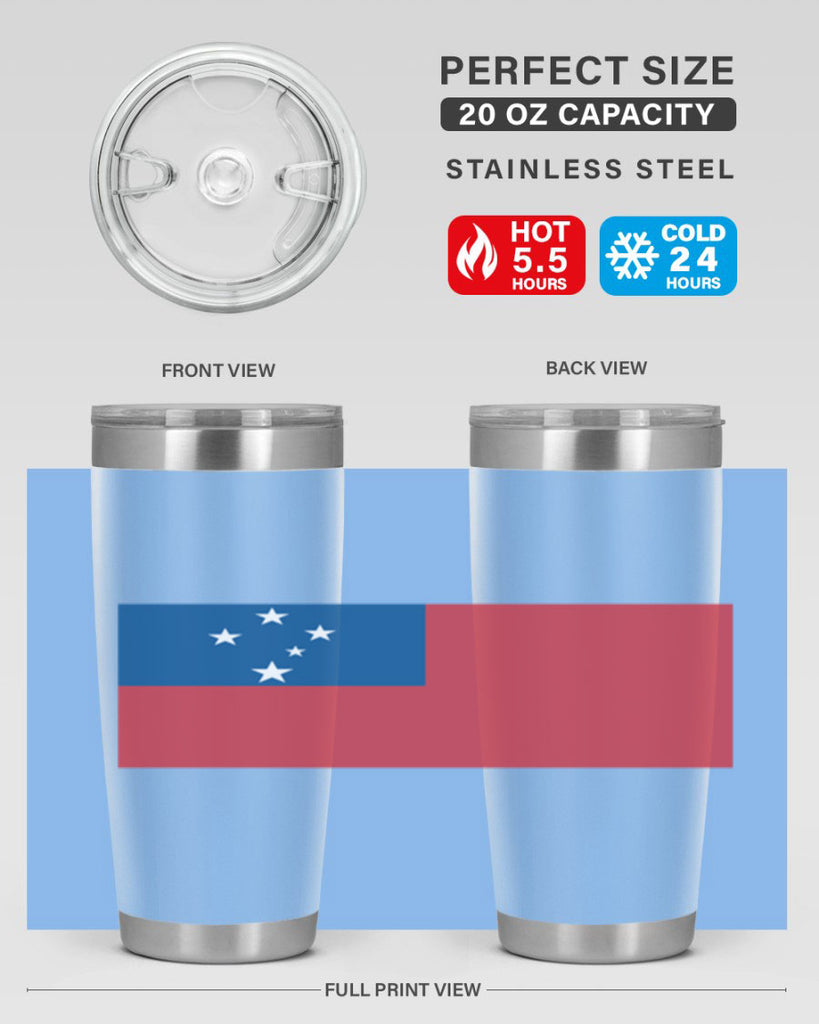 Samoa 49#- world flags- Tumbler