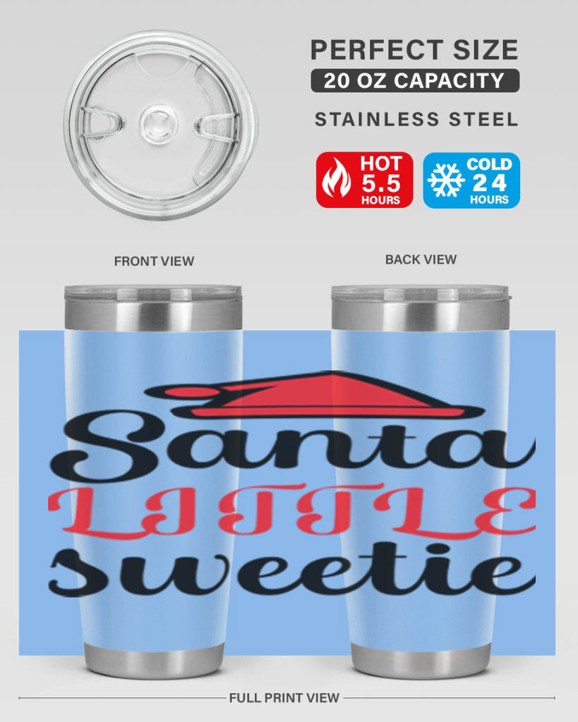 Santa little sweetie 350#- winter- Tumbler