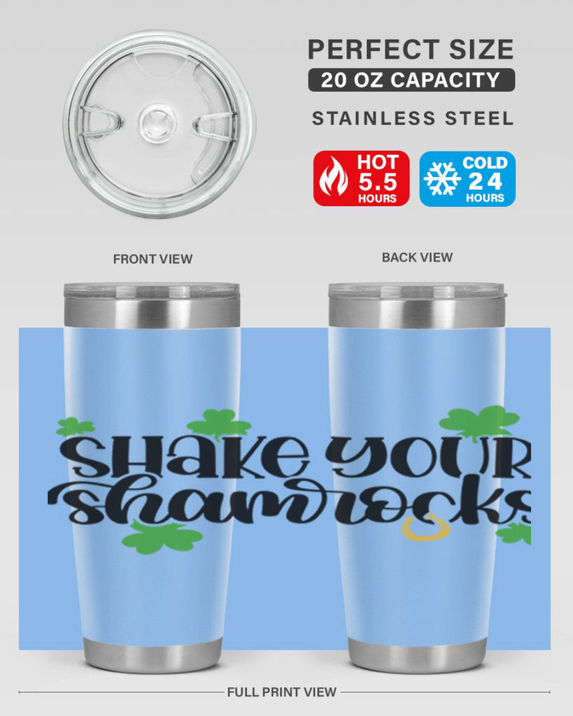 Shake Your Shamrocks Style 32#- St Patricks Day- Tumbler