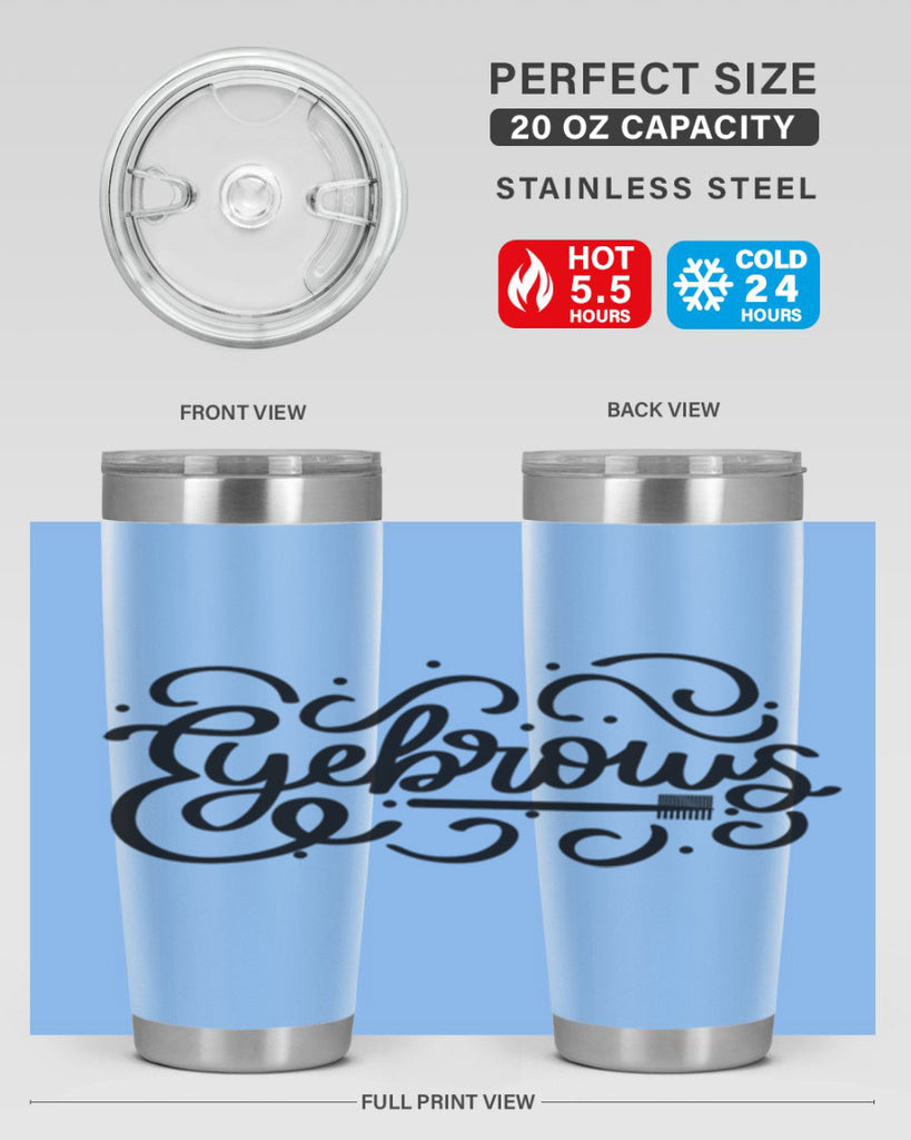 SingleEyebrows Style 28#- make up- Tumbler