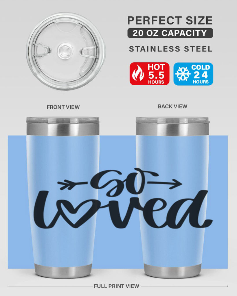 So Loved Style 26#- baby- tumbler