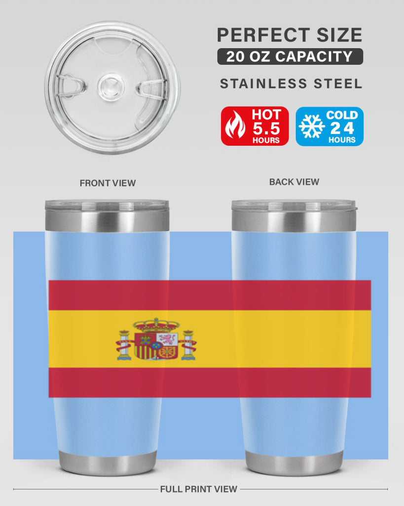 Spain 33#- world flags- Tumbler