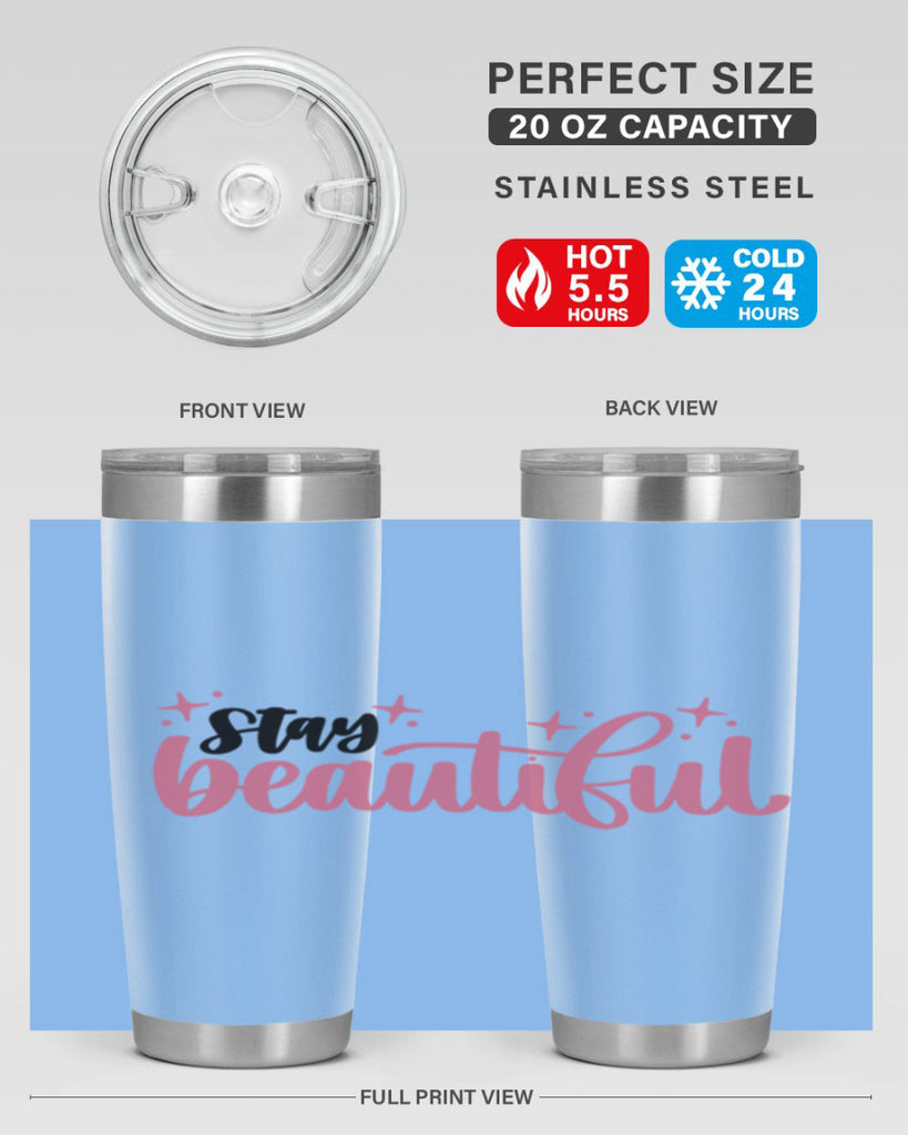 Stay Beautiful Style 18#- make up- Tumbler