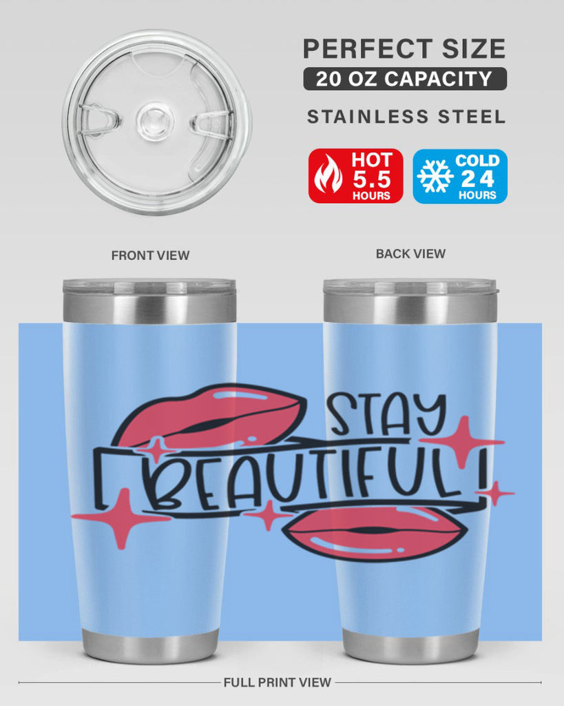 Stay Beautiful Style 19#- make up- Tumbler