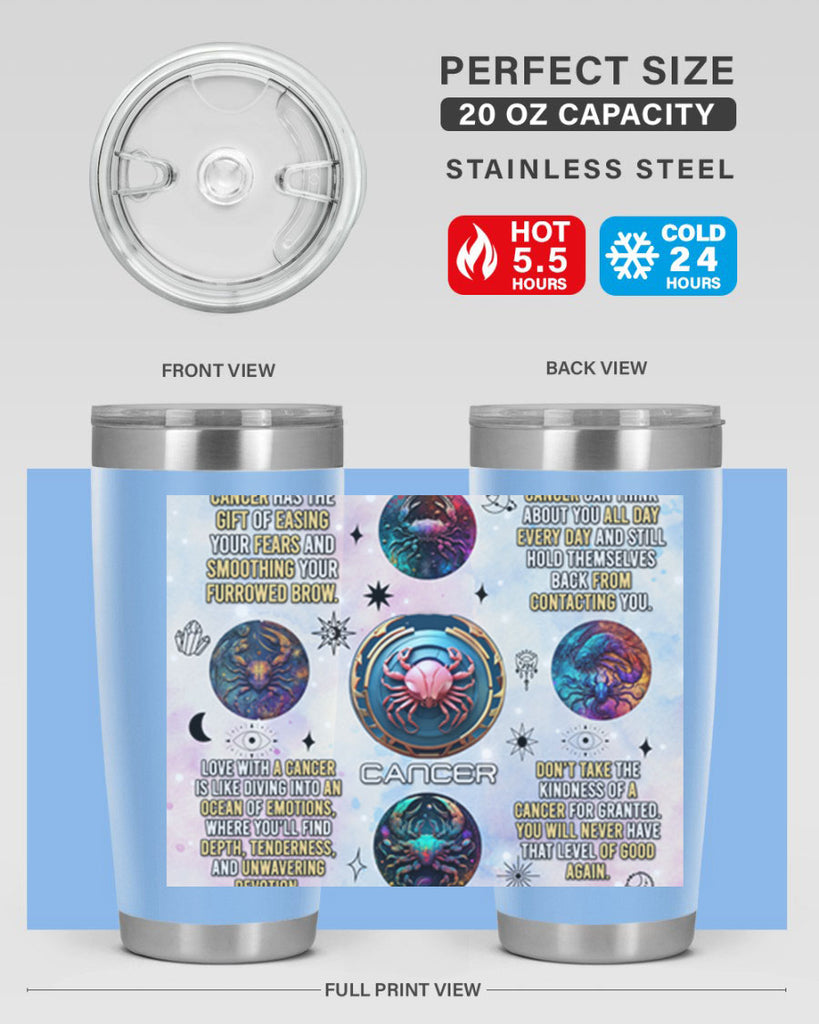 StraightCancer 470#- zodiac- Tumbler