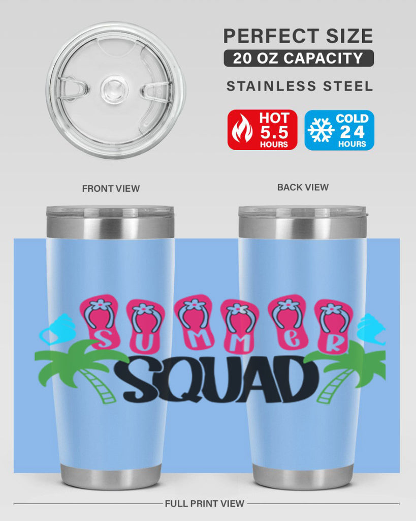 Summer Squad Style 22#- summer- Tumbler