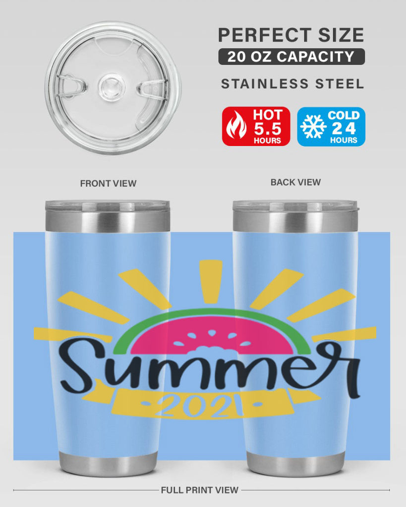 Summer Style 24#- summer- Tumbler