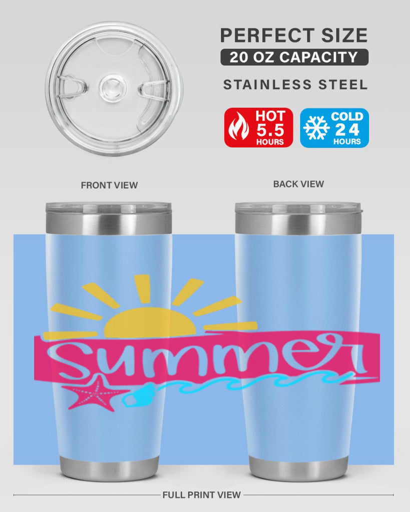 Summer Style 25#- summer- Tumbler