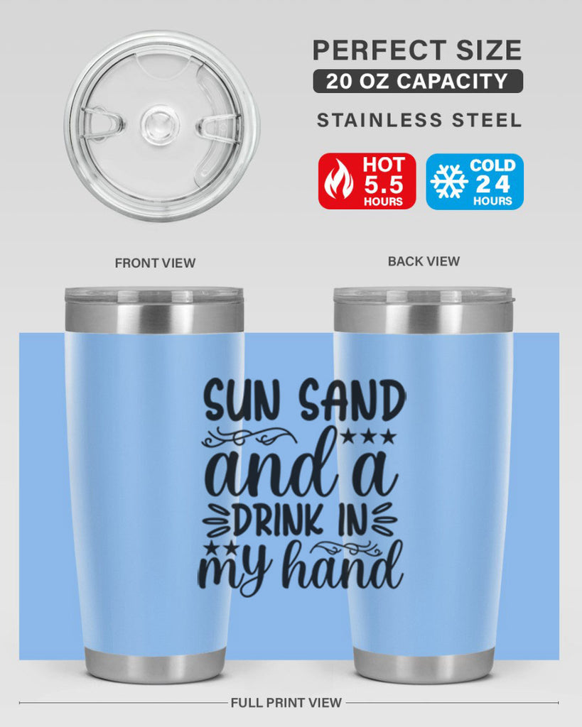 Sunsandandadrink 482#- zodiac- Tumbler