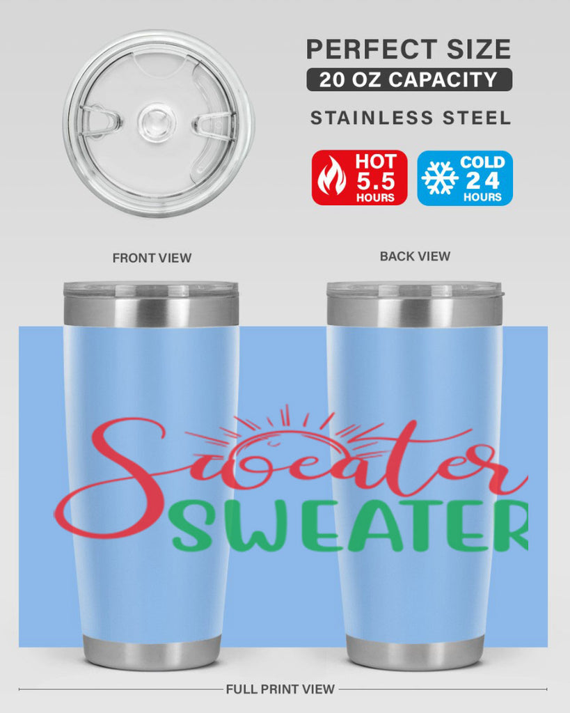 Sweater Weather 583#- fall- Tumbler