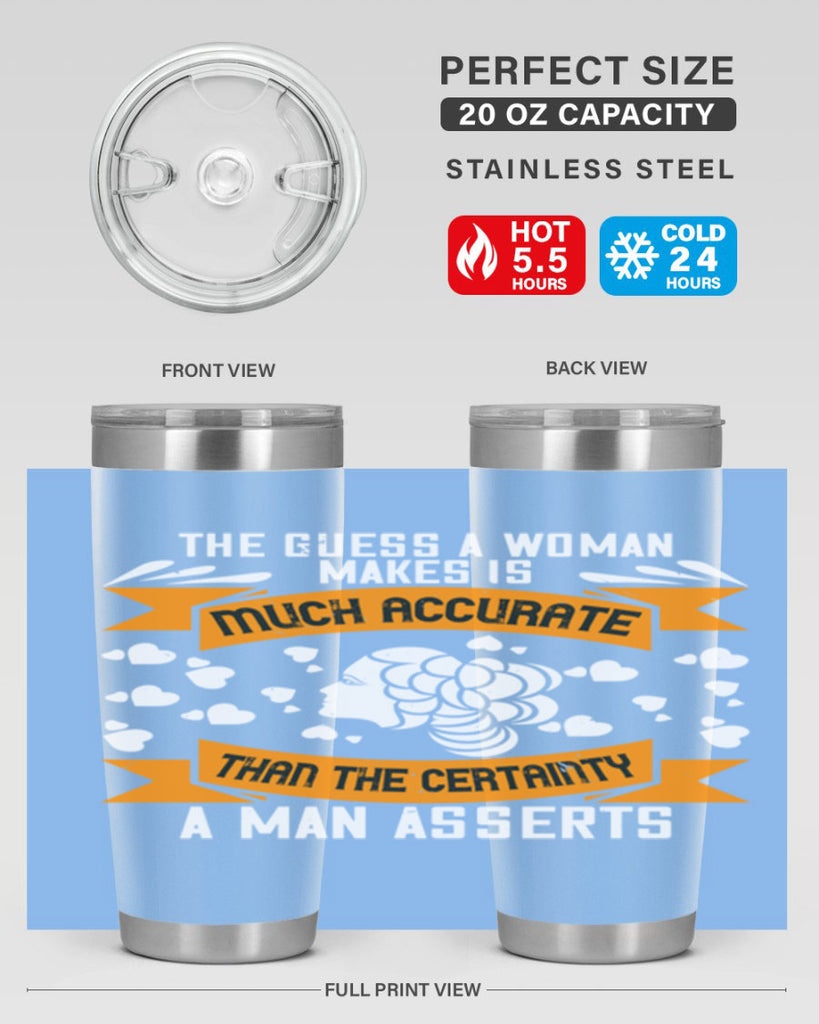 The guess a woman makes is much accurate Style 31#- womens day- Tumbler