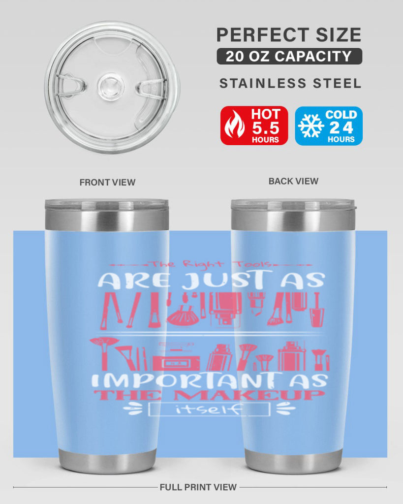 The right tools are just as important as the makeup itself Style 181#- make up- Tumbler