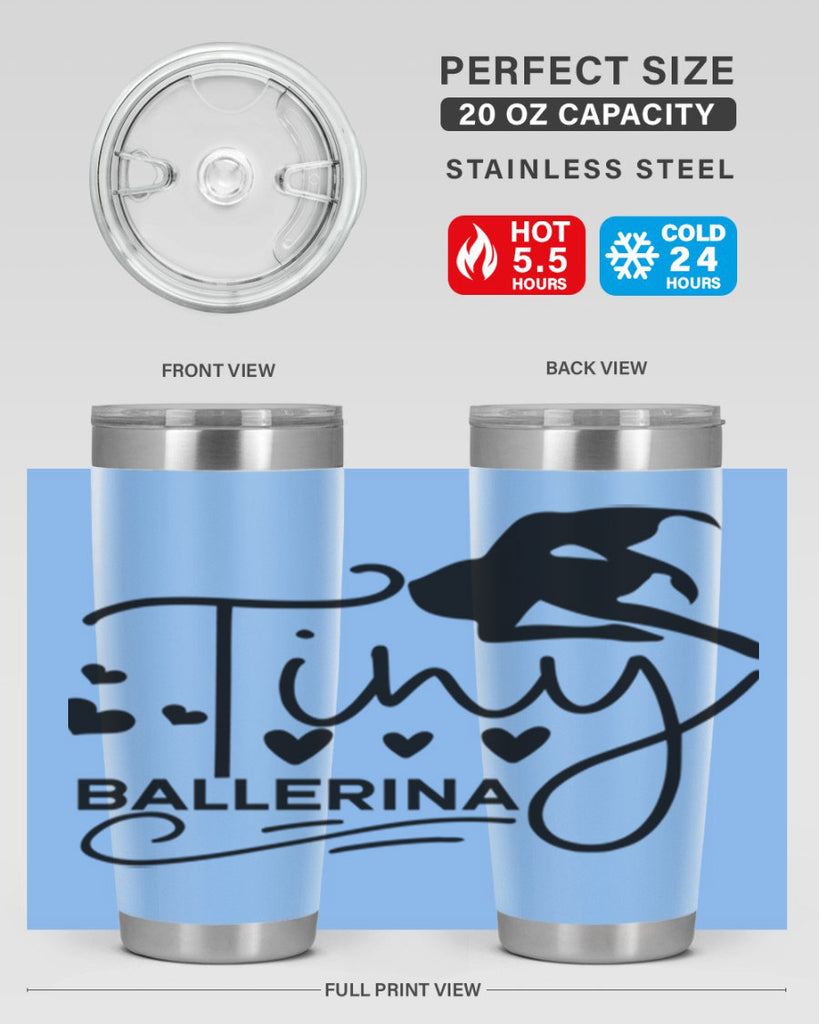 Tiny Ballerina 89#- ballet- Tumbler