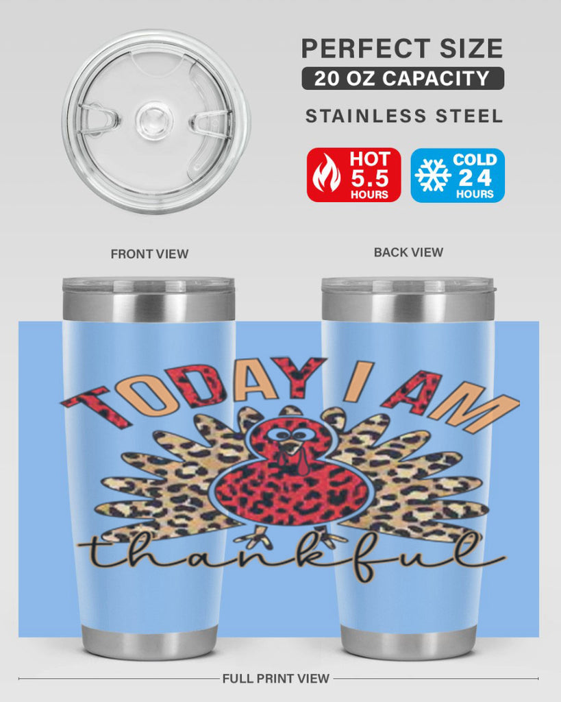 Today i am thankful 621#- fall- Tumbler