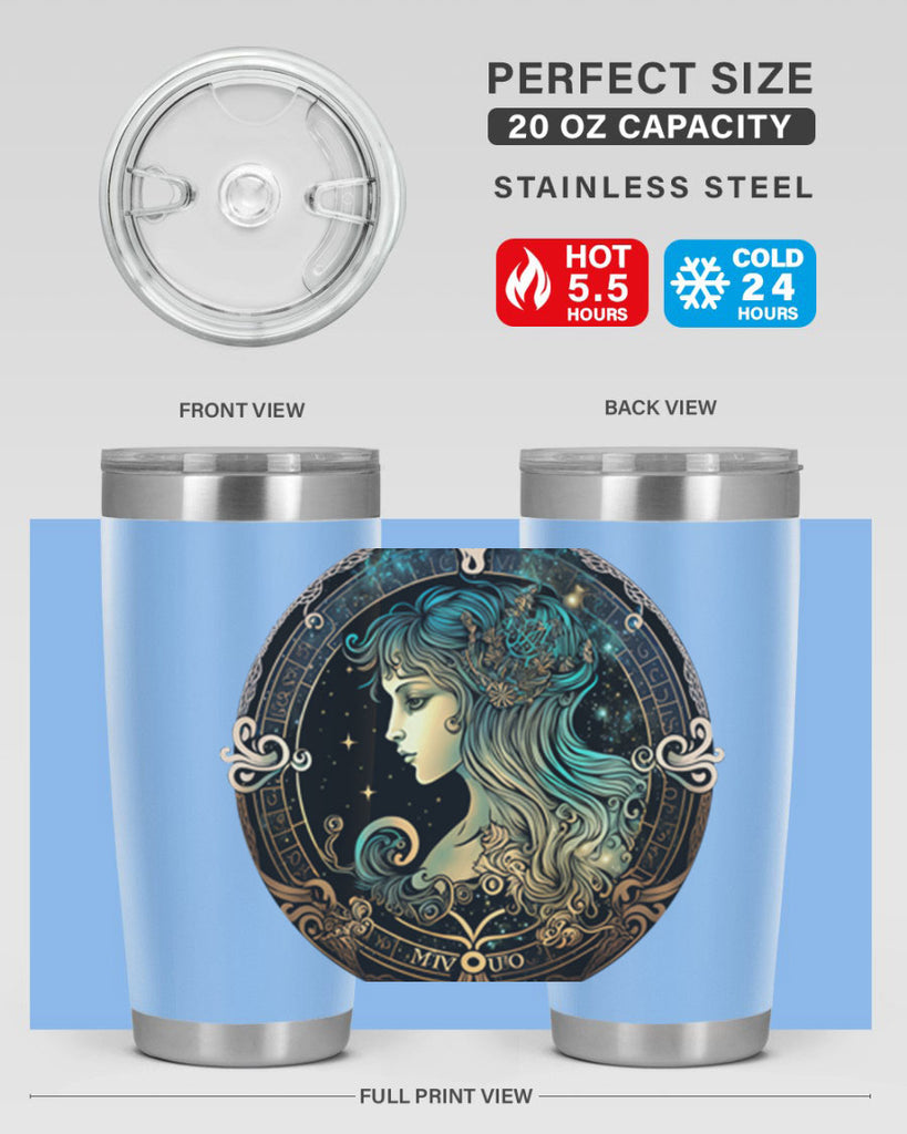 Virgo 526#- zodiac- Tumbler