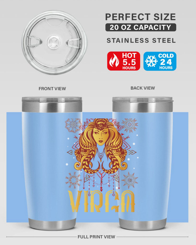 Virgo 542#- zodiac- Tumbler
