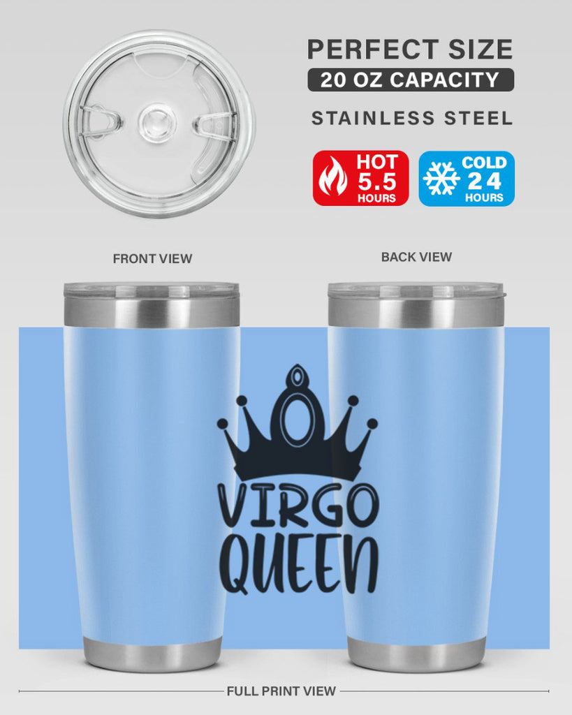 Virgo queen 539#- zodiac- Tumbler