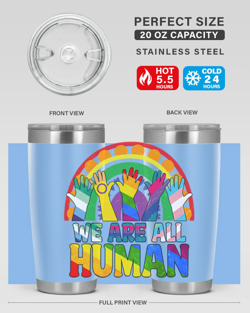 We Are All Human Pride Ally Rainbow Lgbt 25#- lgbt- Tumbler