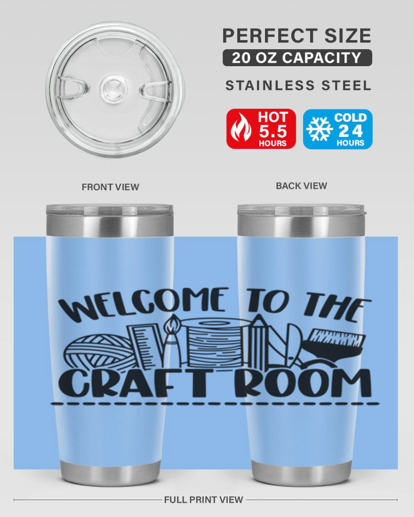 Welcome To the Craft Room 1#- crafting- Tumbler