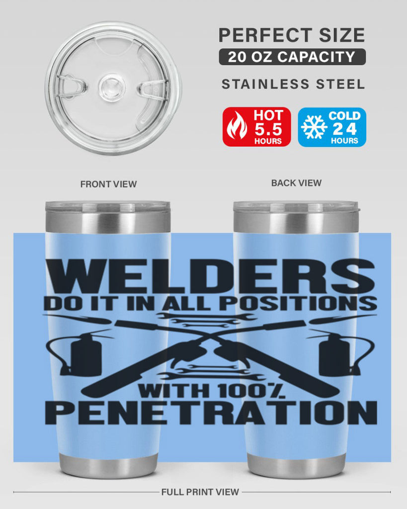 Welders do it Style 2#- welder- tumbler